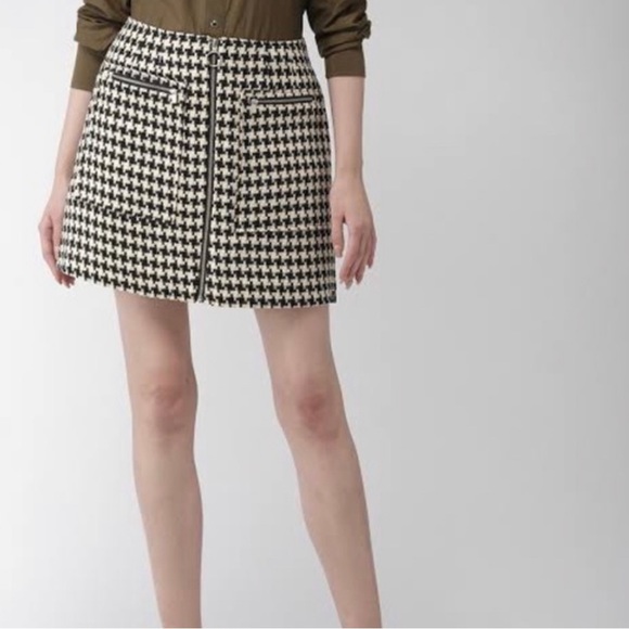 Scotch & Soda Houndstooth Mini Skirt - Picture 5 of 5